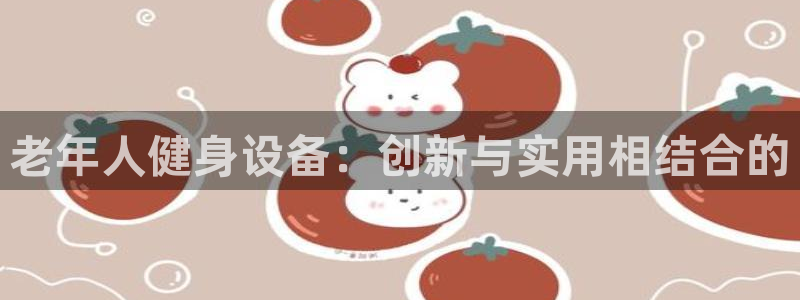 tp官方正版app开户：老年人健身设备：创新与实用相结合的
